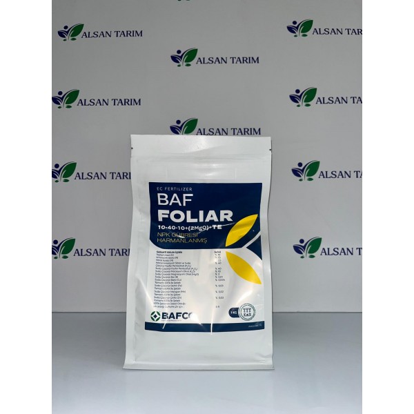 BAFFOLIAR 10-40-10 + (2Mgo) + TE 1KG